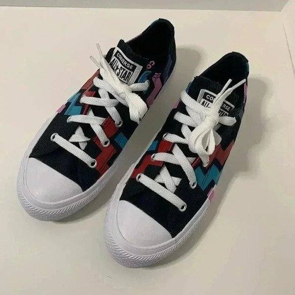 Converse All Star Zig Zag Low Top Sneakers - Picture 1 of 8